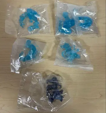 스타 워즈 피규어 세트.