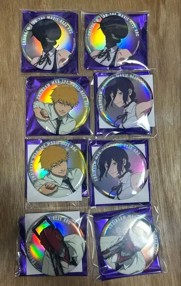 체인소 맨 대교류전 베이스야드 도쿄 캔 배지 덴지&레제&봄