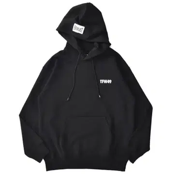 TFW49 x EVERLAST HOODIE 후드 맨투맨 블랙 L