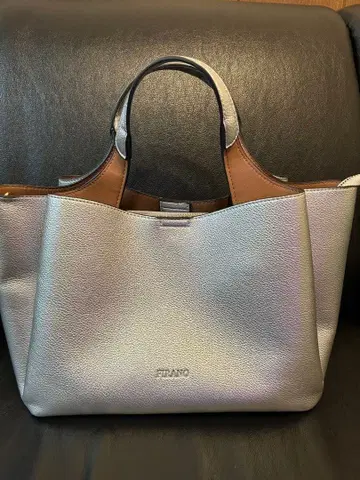 FIRAN(필라노) 2way 핸드백 실버 핸드백