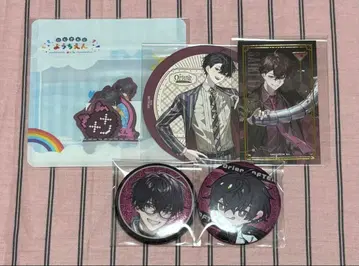 니지산지 사에키 잇테츠 니지산지 유치원 스티커 포토 카드 캔뱃지