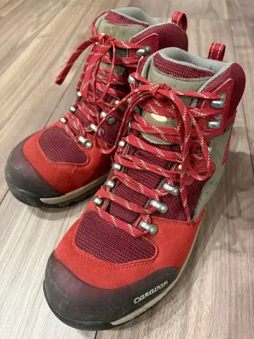 Caravan GORE-TEX 등산화 레드 24.0cm