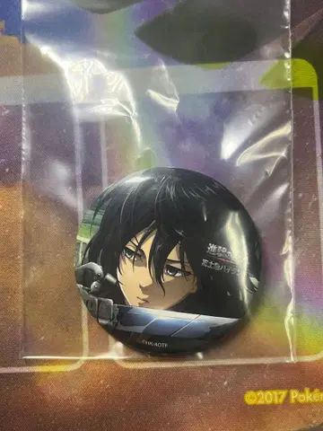 진격의 거인 미카사 아커만 캔뱃지