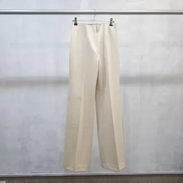 [ 70s ] 일본산 판탈롱 크림색 와이드 레그 슬랙스