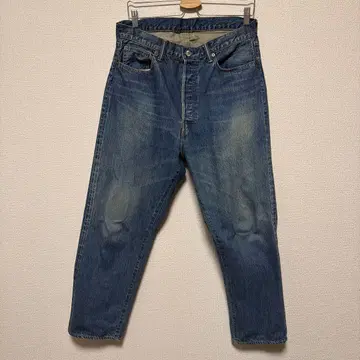 a.presse Washed Wide Denim W32