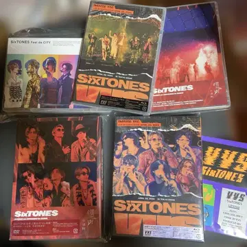 SixTONES 라이브 영상 5세트 Blu-ray