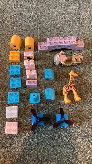 레고 듀플로 블록 특수 부품 20피스 묶음 판매