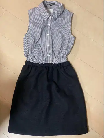 rienda 슬리브리스 미니 원피스 S