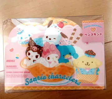 새상품 산리오 펜 스탠드 아이스크림 파라