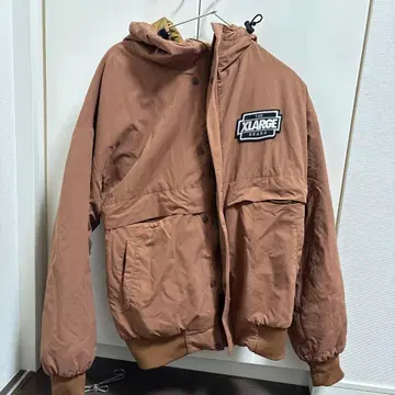 XLARGE 다운 자켓 브라운