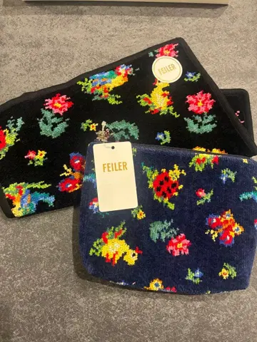 FEILER 파우치 손수건 2개 세트