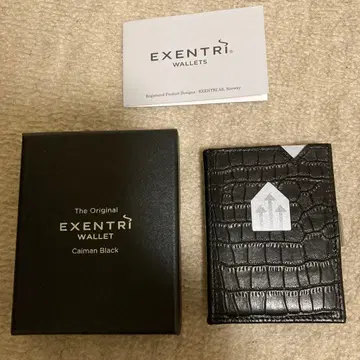 EXENTRI 월렛 카이만 블랙
