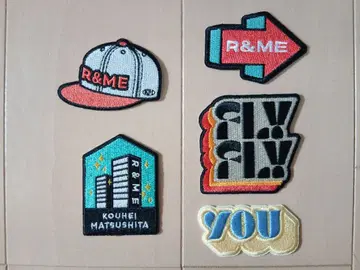 마츠시타 코헤이 R&ME 라이브 투어 굿즈 와펜 스티커