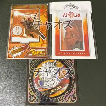 히로아카 호크스 생일 캔뱃지 명장면 디오라마 피규어 카드 홀더