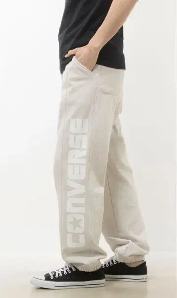 가격 인하 협상 컨버스 남성용 맨투맨 롱 팬츠