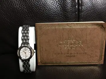 Credor 쿼츠 손목시계 화이트 가동 미품