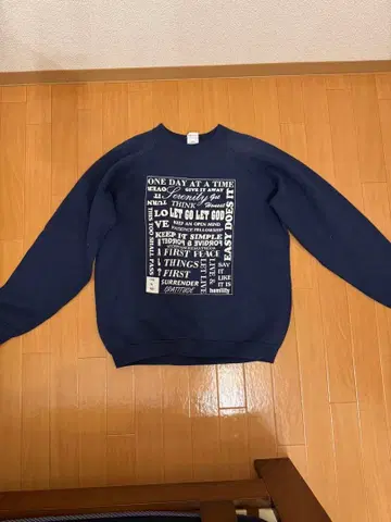 80년대 후반 FRUIT OF THE LOOM 래글런 맨투맨