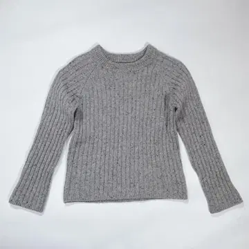 MHL 마가렛호웰 리브 니트 멜란지 그레이 M