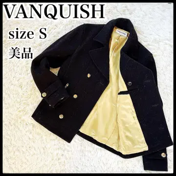 뱅퀴시 피 코트 울 코트 골드 버튼 나폴레옹 코트 남성용