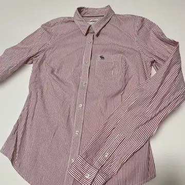 아바크롬비앤피치 빨간색 스트라이프 셔츠