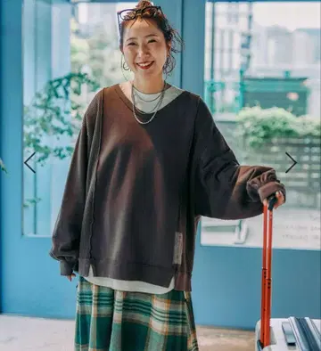 새상품 니코앤드 [be with M] 미사요 와플 니트 풀오버 M