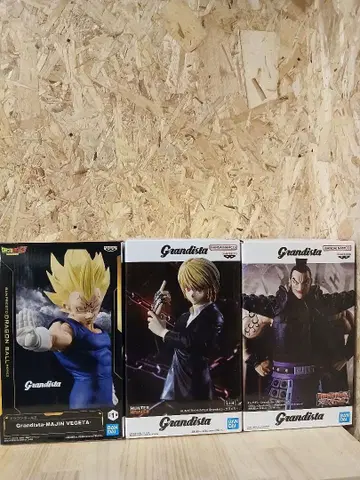 Grandista 3개 세트 마인 베지터 크라피카 왕기장군