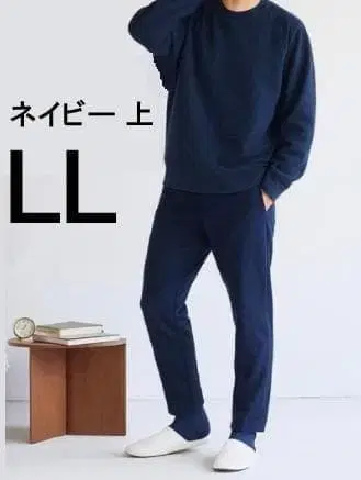 워크맨 메디힐 파일 크루넥 LL 네이비 새상품