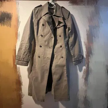 트렌치코트 코트 케이크