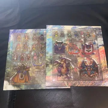 드래곤 퀘스트 아크릴 블록 세트