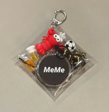 SnowMan 파우치 키링 메메