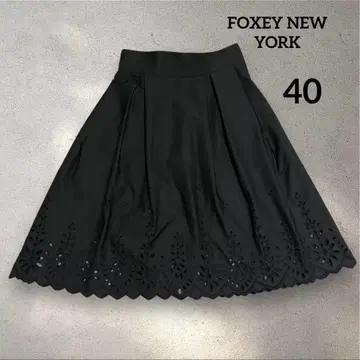 [컨디션 최상] FOXEY NEW YORK 블라썸 스커트 컷워크 40