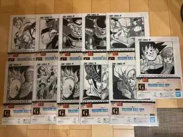 제일복권 드래곤볼 40th 2 G상 코믹스 클리어 파일 세트