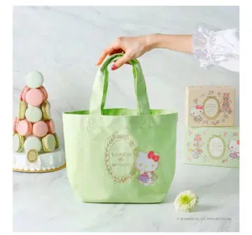 라뒤레 키티 미니 토트백 그린