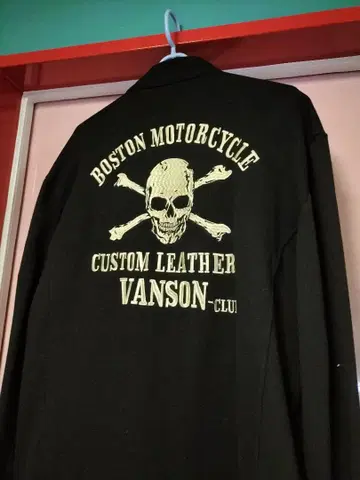 Vanson Leathers 보스턴 모터사이클 자켓