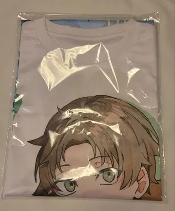 우라타누키 풀 프린트 T셔츠