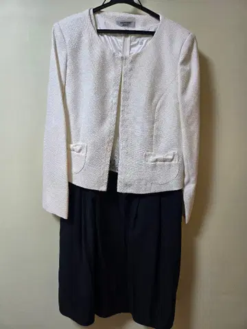 여성용 포멀 원피스와 자켓 2세트 15호