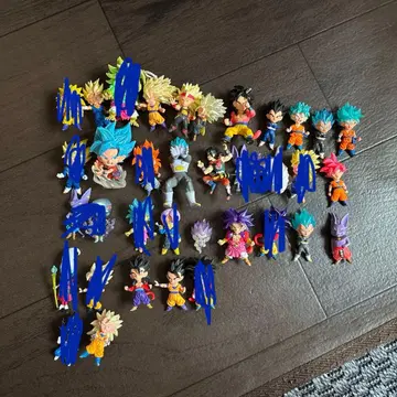 드래곤볼 피규어 키링 세트