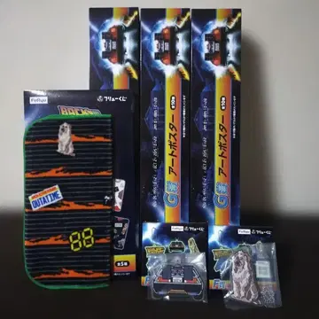 새상품 6세트 E상 F상 2종 G상 3종 외장 포함 백투더퓨처