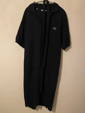 Lacoste 블랙 폴로 원피스 반팔