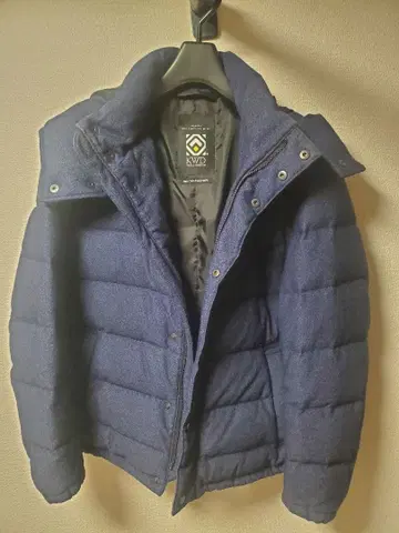 아바하우스 [ Recency of Mine ] KWD 다운 블루종 네이비