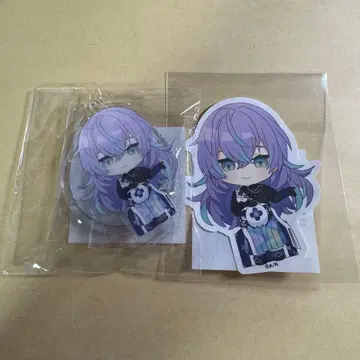 호시미치 쇼 니지산지 푸치 스티커 아크릴 스탠드 2점