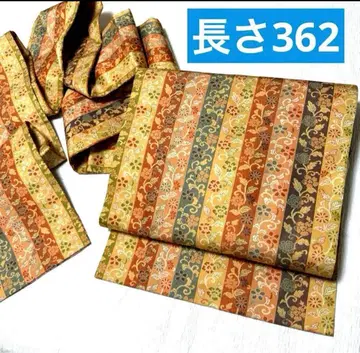 염색 나고야 오비 전 통 순수 실크 착용 지도 교실에도