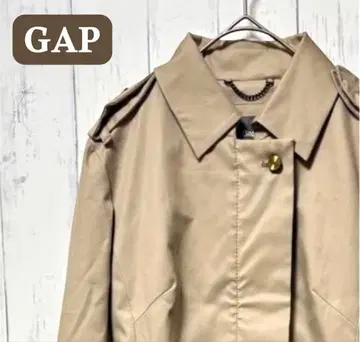 컨디션 최상 GAP 디자인 에디션 트렌치코트 골드 버튼 고급 XS