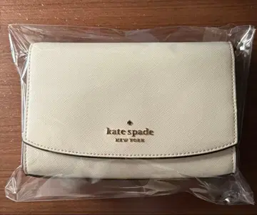 [ 새상품급 ] kate spade NEW YORK 숄더 지갑 화이트