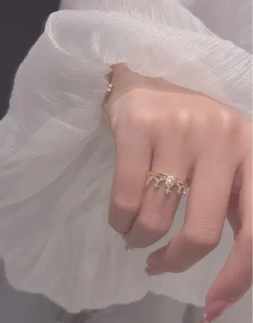 SASSY ANGEL 골드 반지