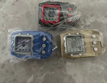 디지몬 펜듈럼 키체인 3종 세트