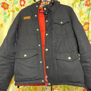 X-girl 네이비 다운 자켓