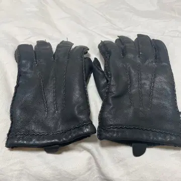 [ 상태 좋음 ] BOSS 가죽 장갑 짙은 갈색
