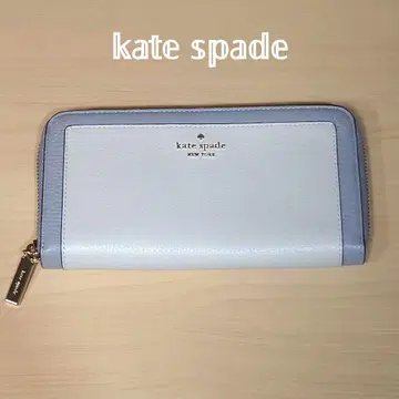 [ 새상품 ] 케이트 스페이드 장지갑 바이컬러 스테이시 라운드 지퍼