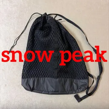 snow peak Double Face Mesh Shoulder bag